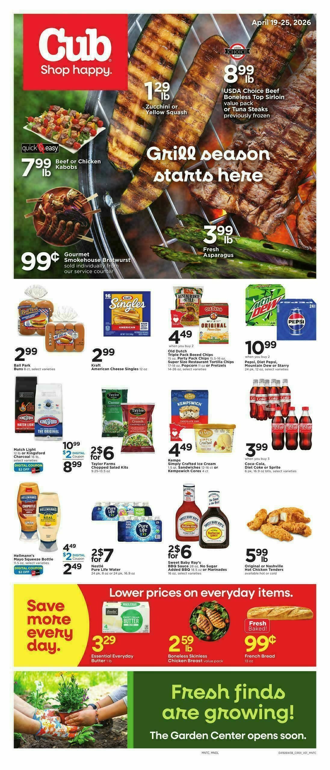 Cub Foods Weekly Ad from April 19