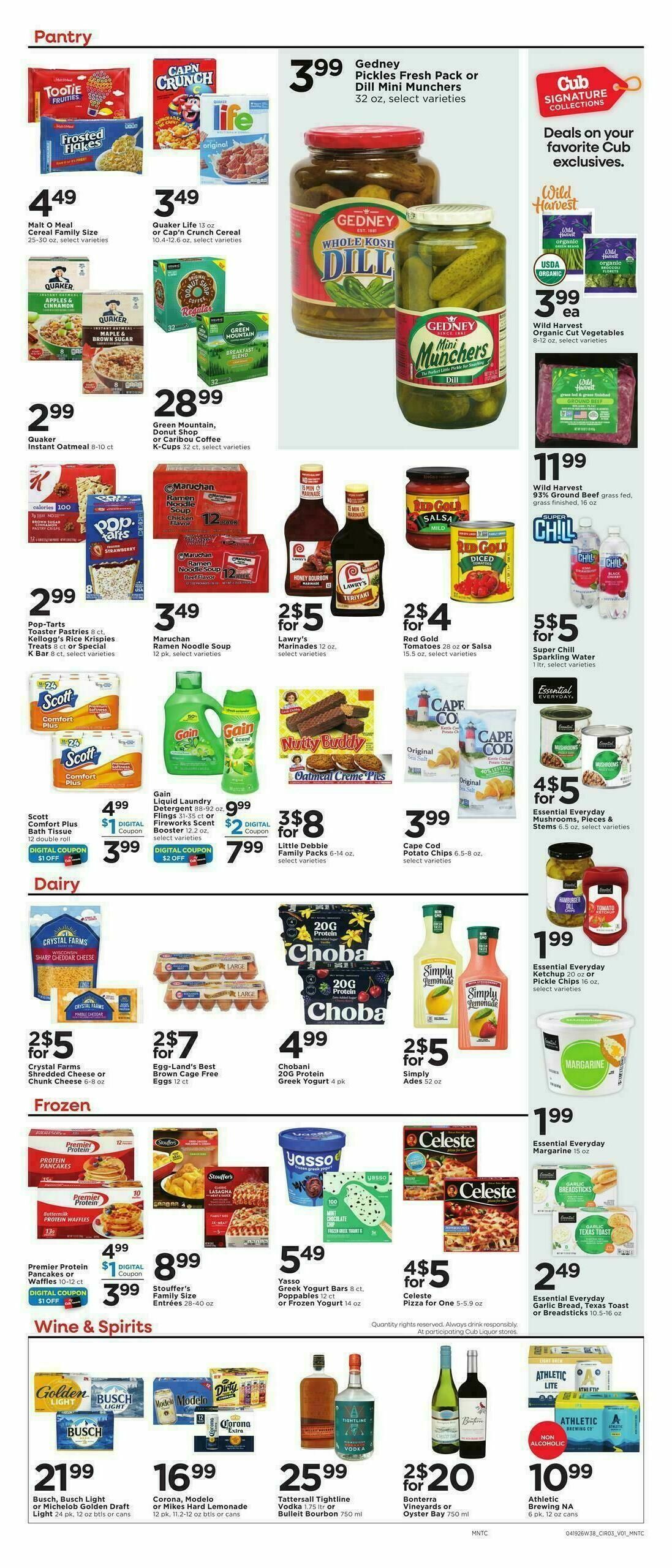 Cub Foods Weekly Ad from April 19
