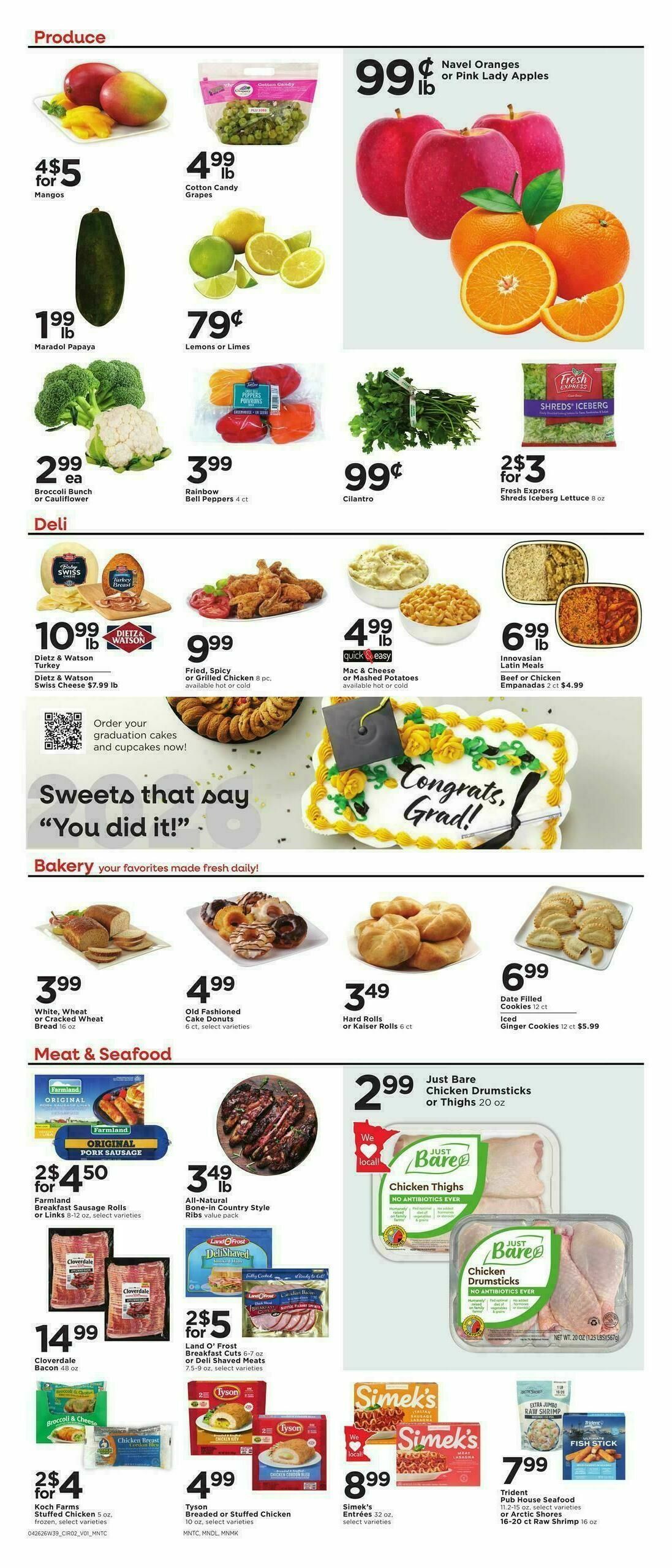 Cub Foods Weekly Ad from April 26