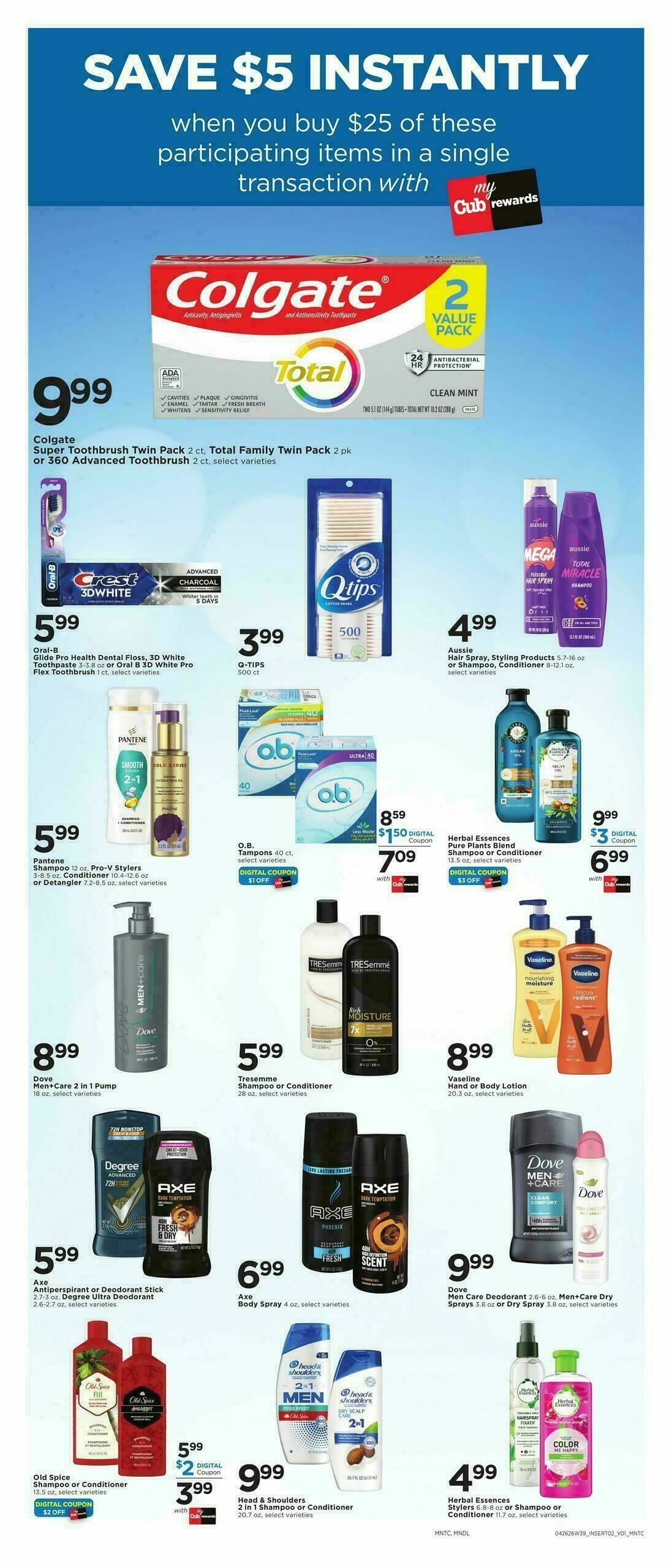 Cub Foods Weekly Ad from April 26