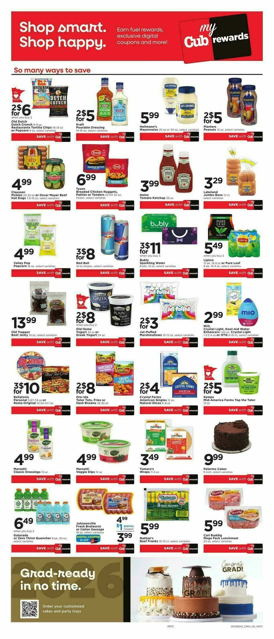 Cub Foods Weekly Ad from May 17