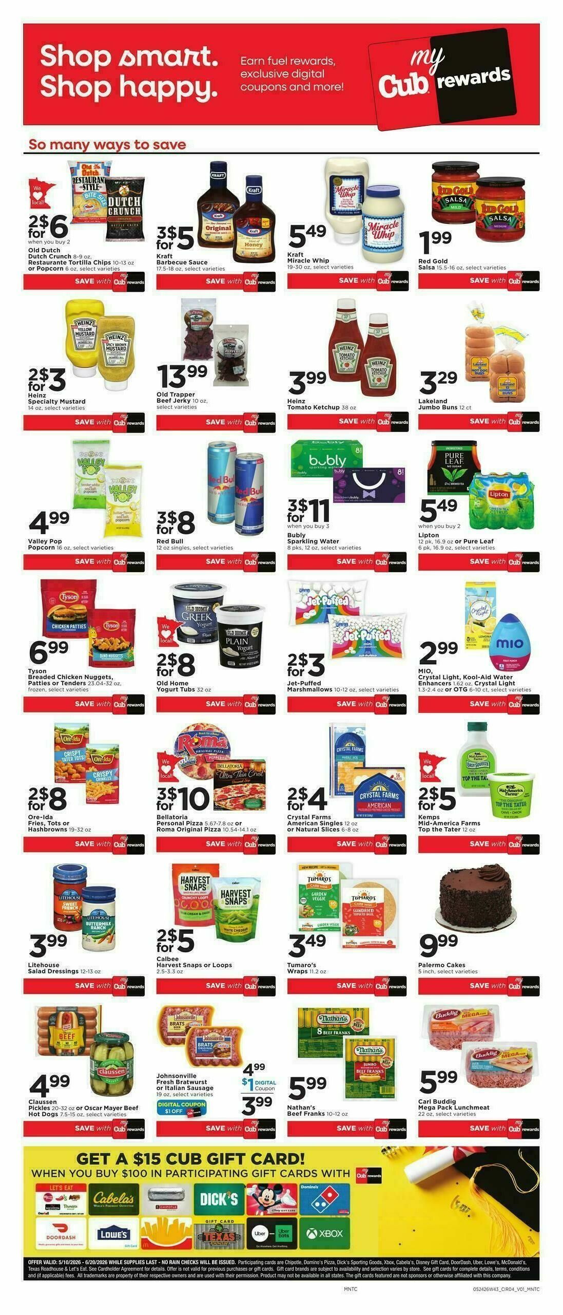 Cub Foods Weekly Ad from May 24