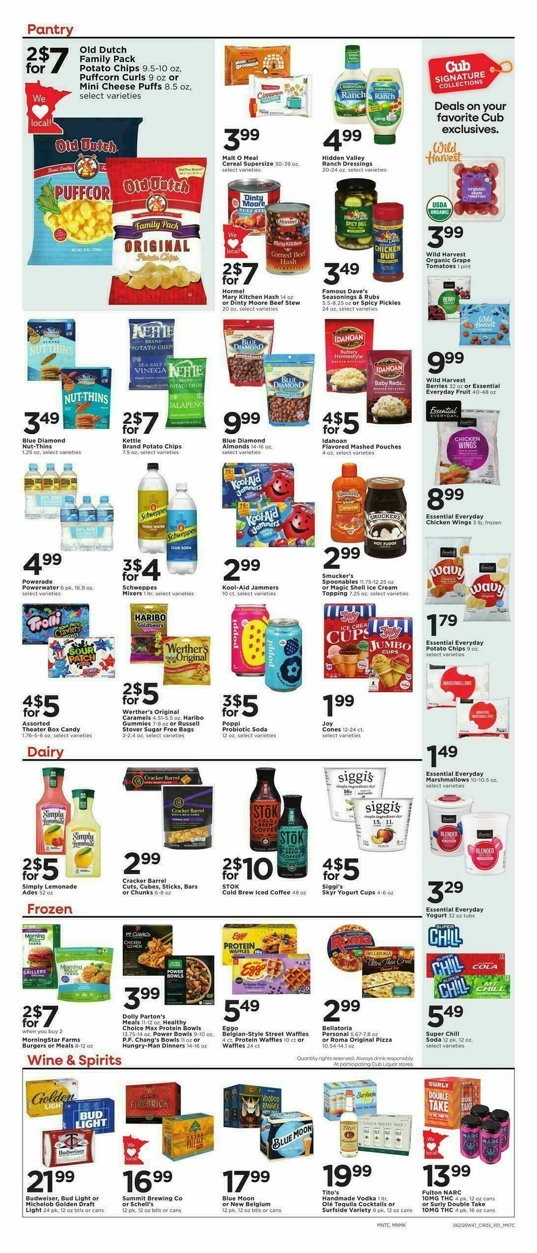 Cub Foods Weekly Ad from June 21