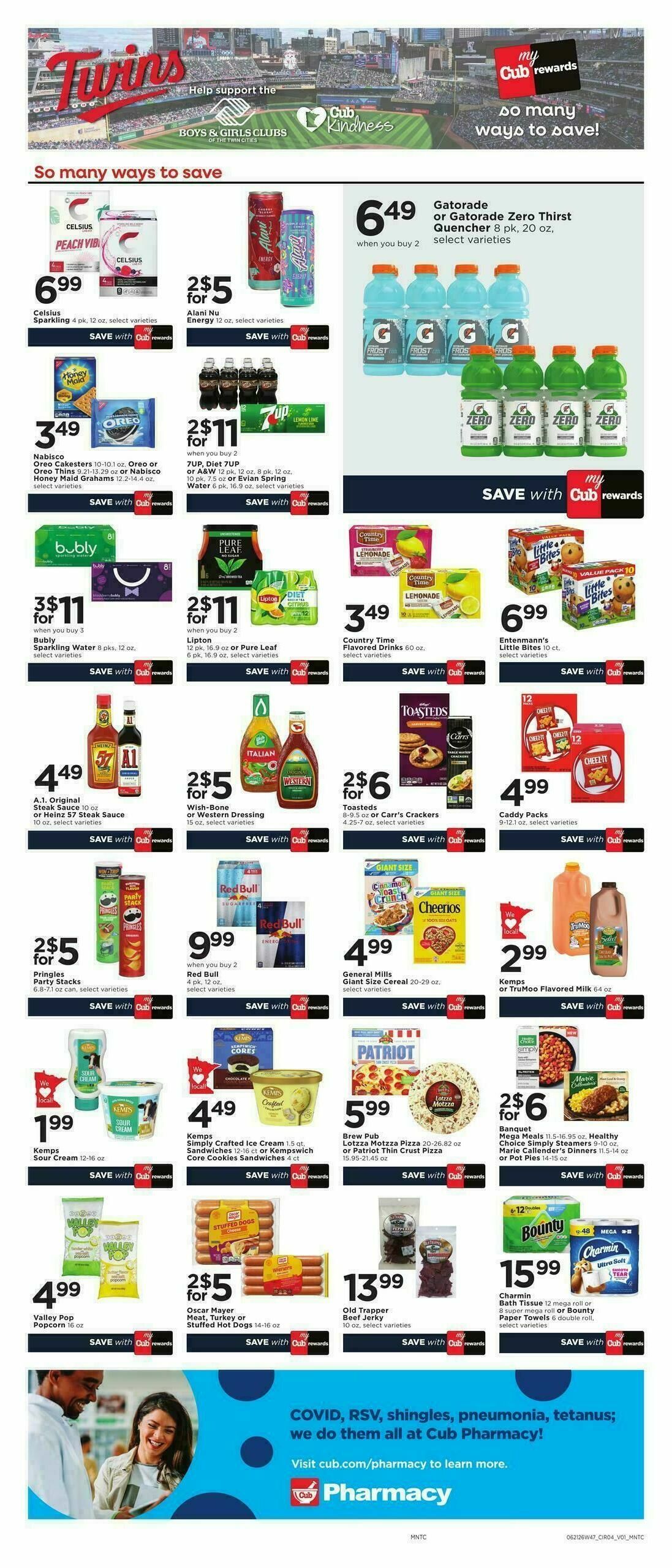 Cub Foods Weekly Ad from June 21