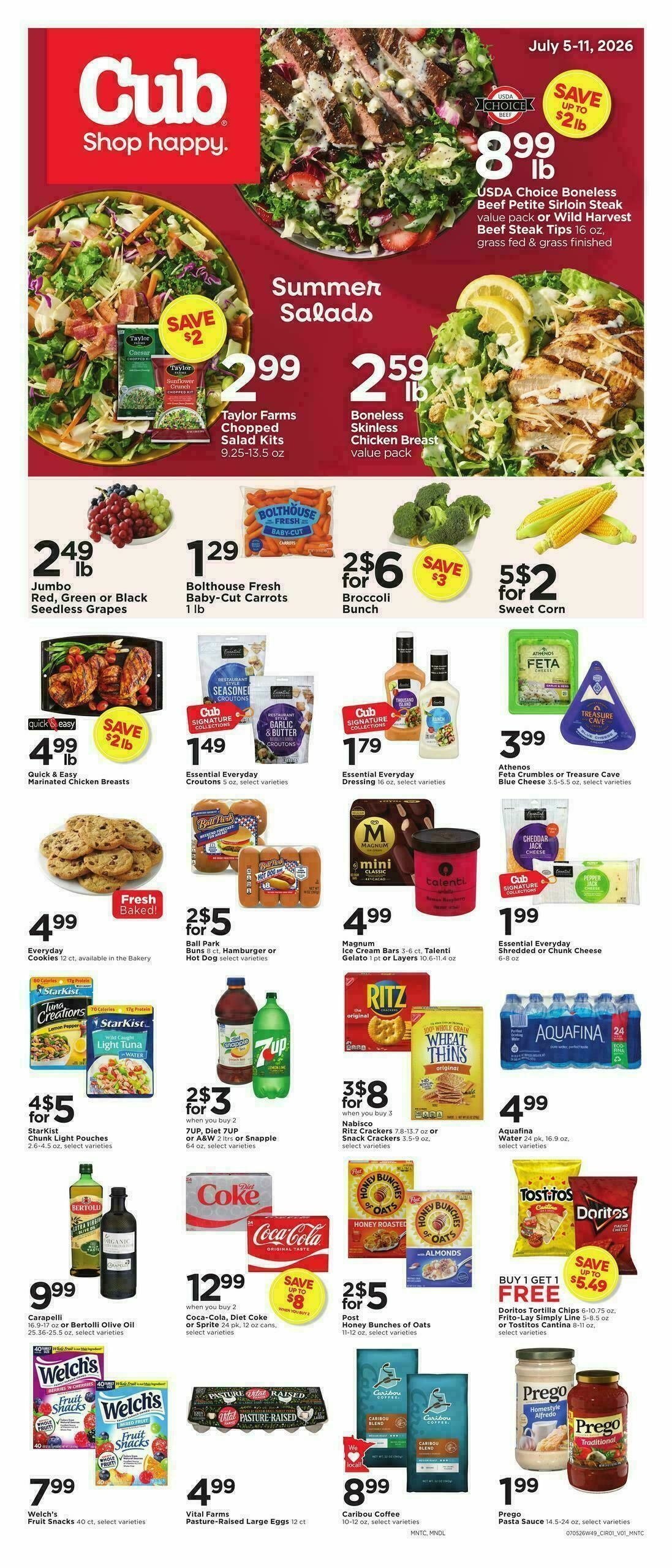 Cub Foods Weekly Ad from July 5