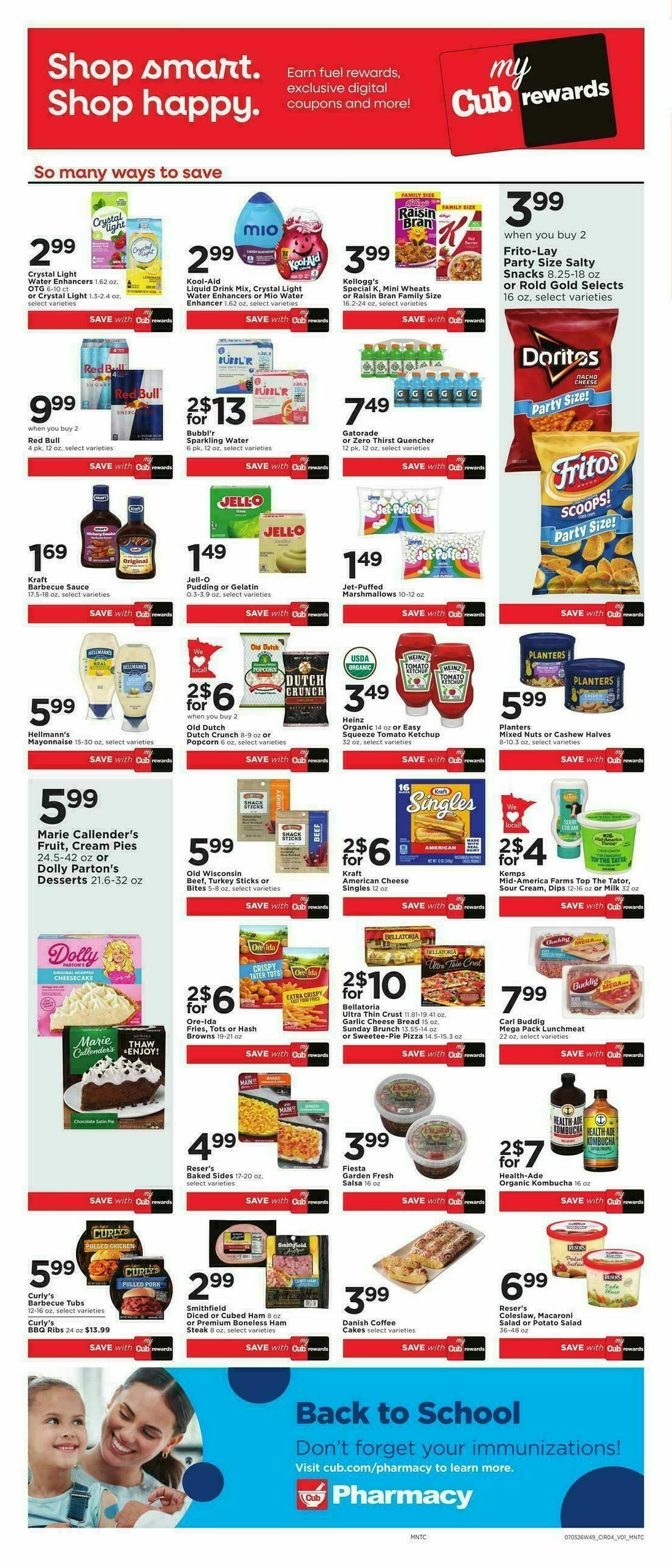Cub Foods Weekly Ad from July 5