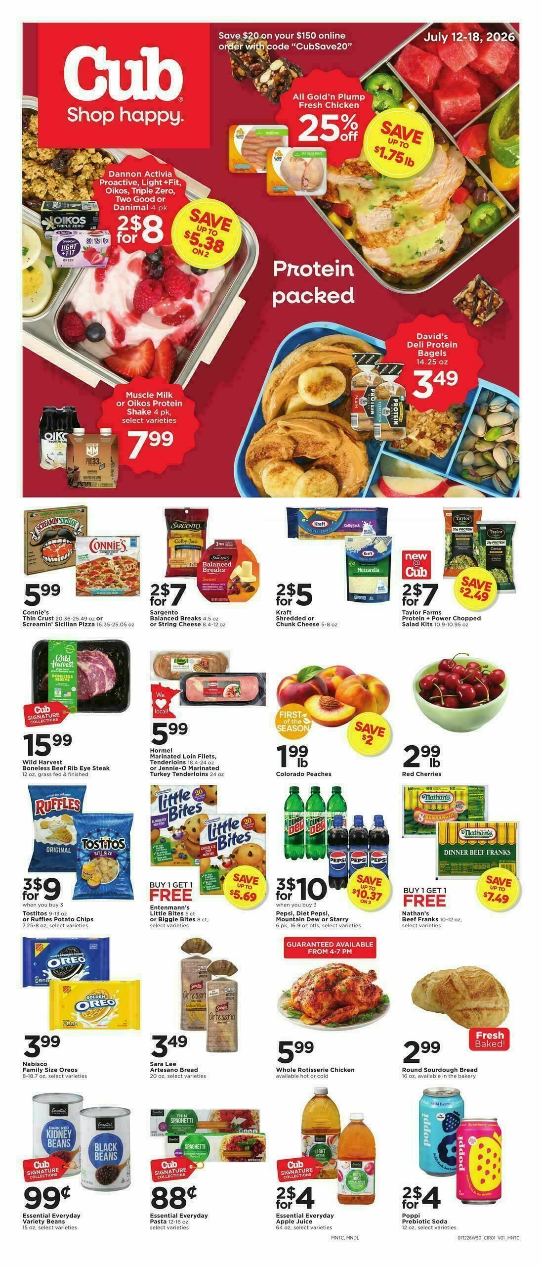 Cub Foods Weekly Ad from July 12