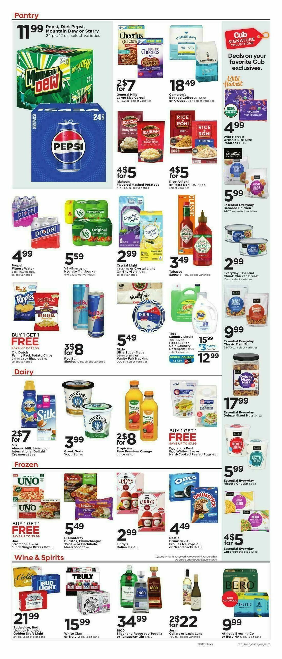 Cub Foods Weekly Ad from July 12