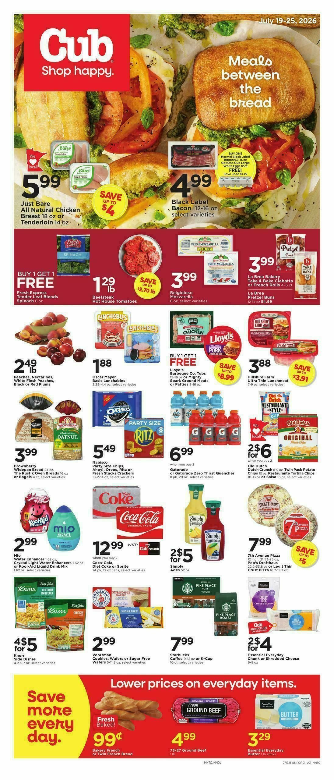 Cub Foods Weekly Ad from July 19