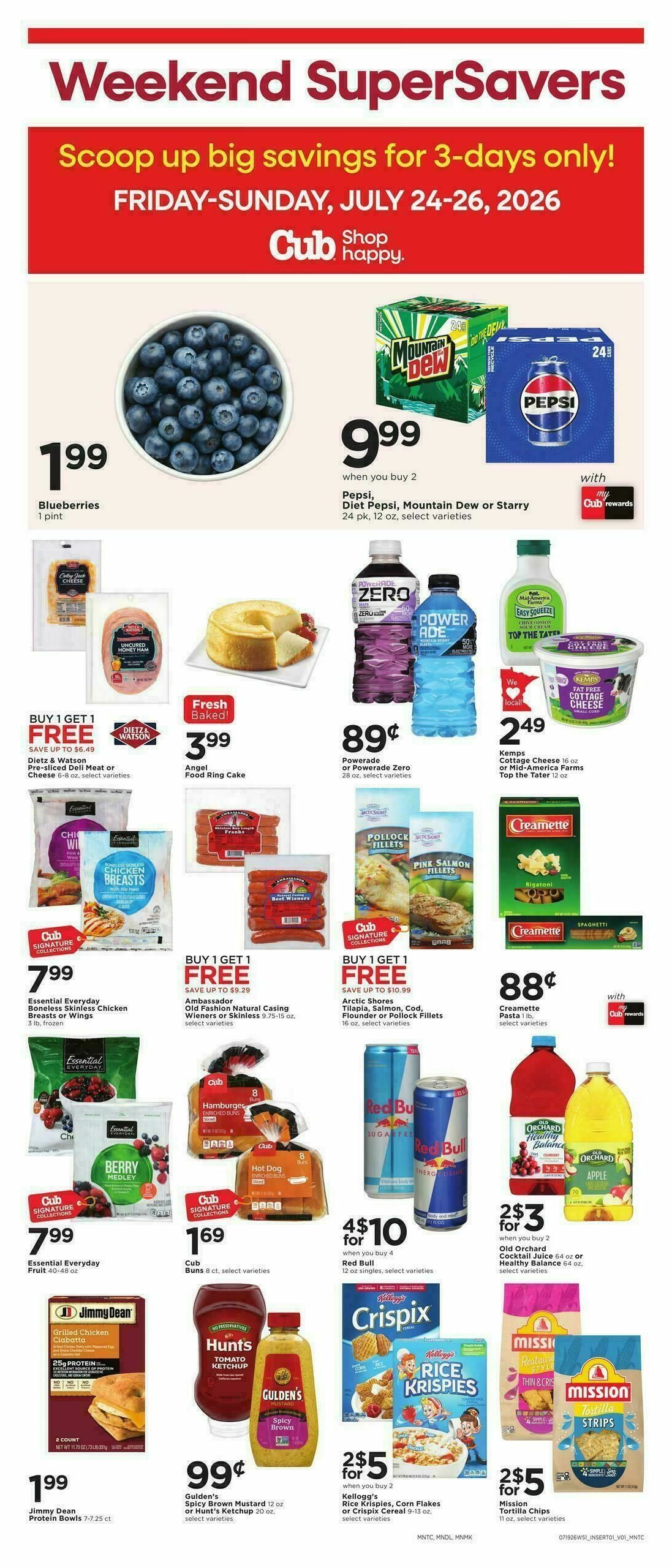 Cub Foods Weekly Ad from July 19