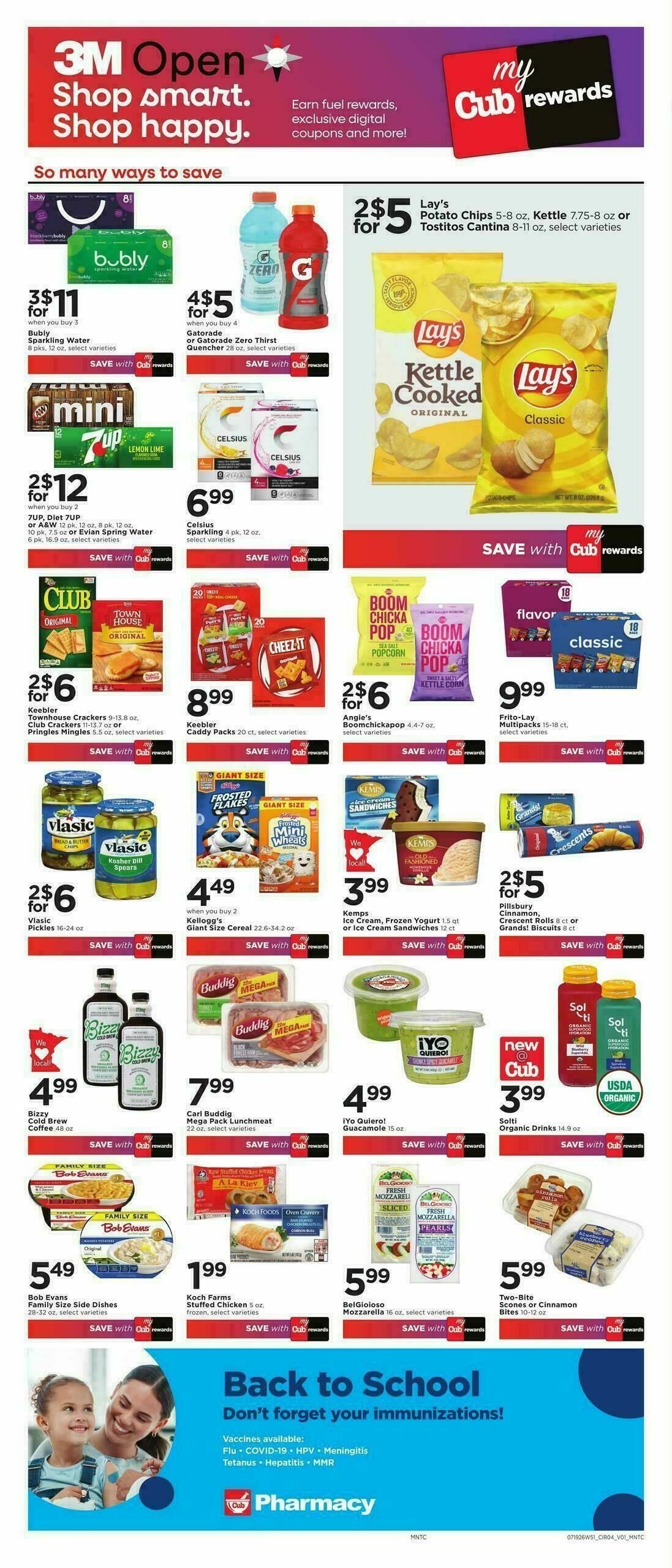Cub Foods Weekly Ad from July 19