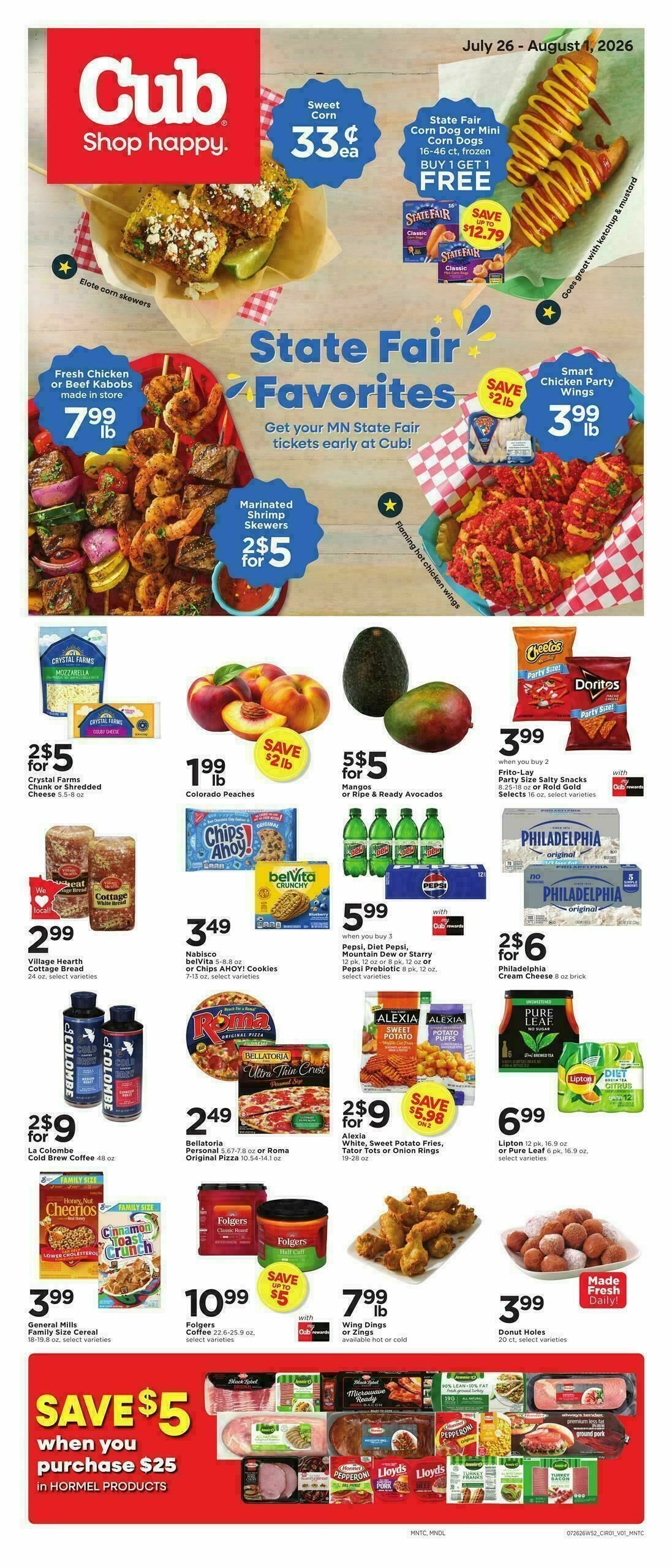 Cub Foods Weekly Ad from July 26