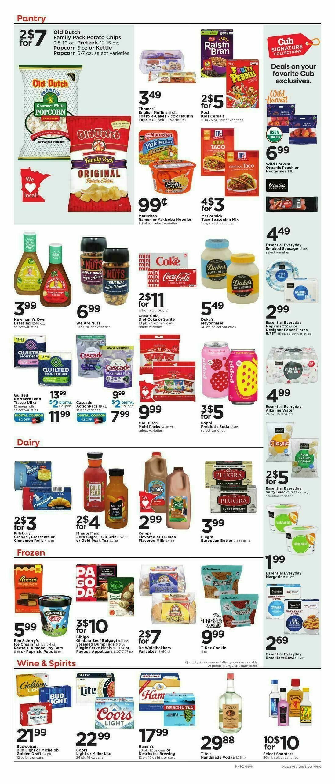 Cub Foods Weekly Ad from July 26