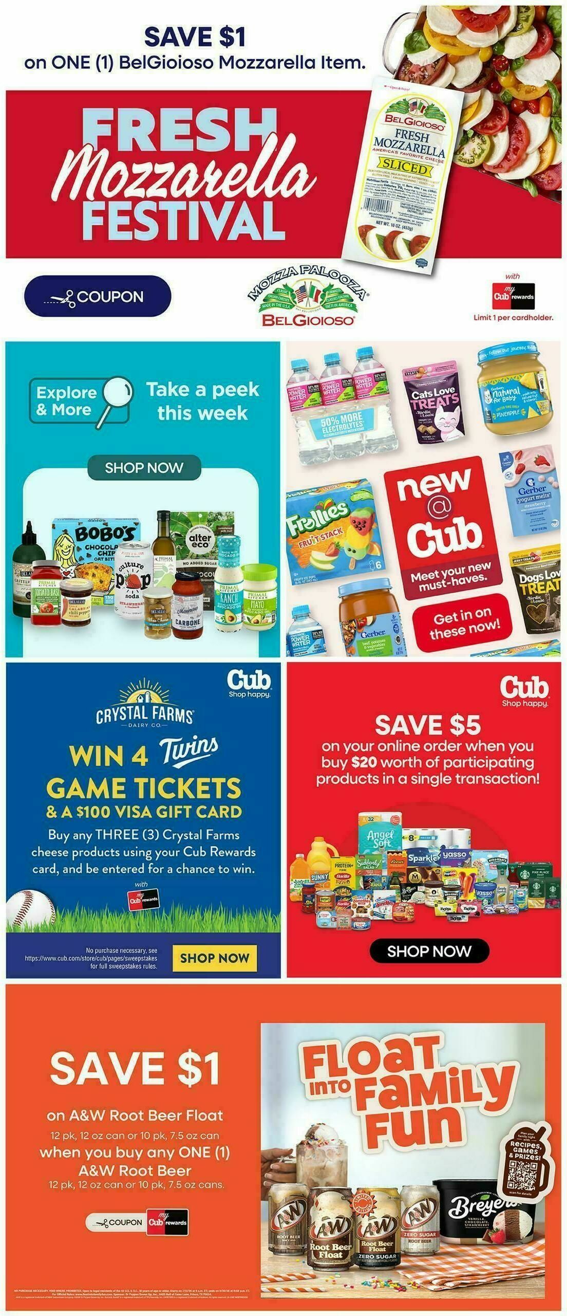 Cub Foods Weekly Ad from July 26