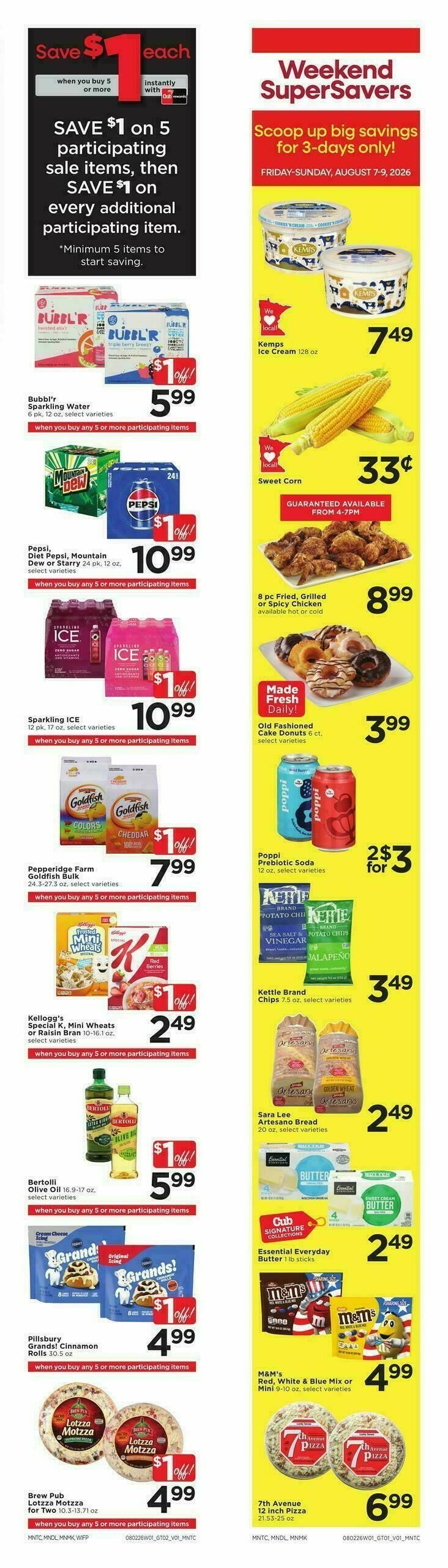 Cub Foods Weekly Ad from August 2