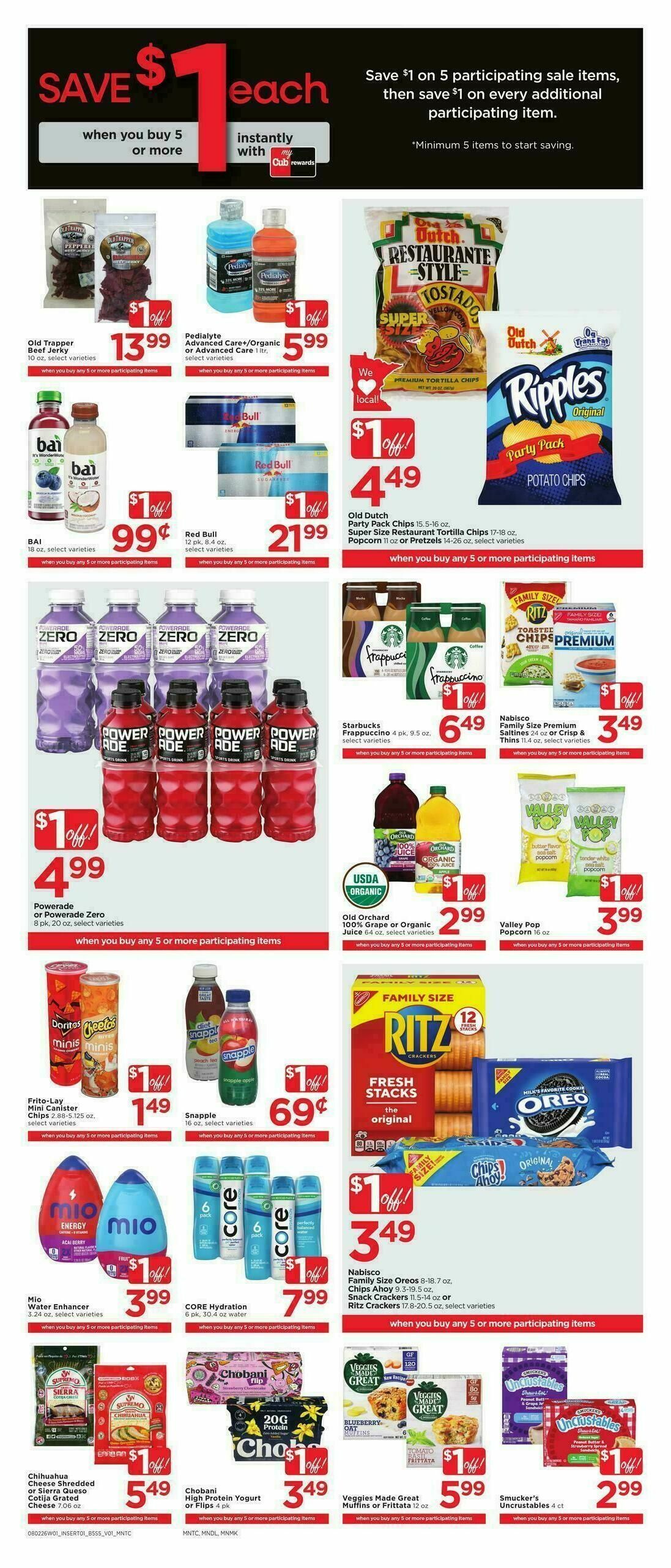 Cub Foods Weekly Ad from August 2