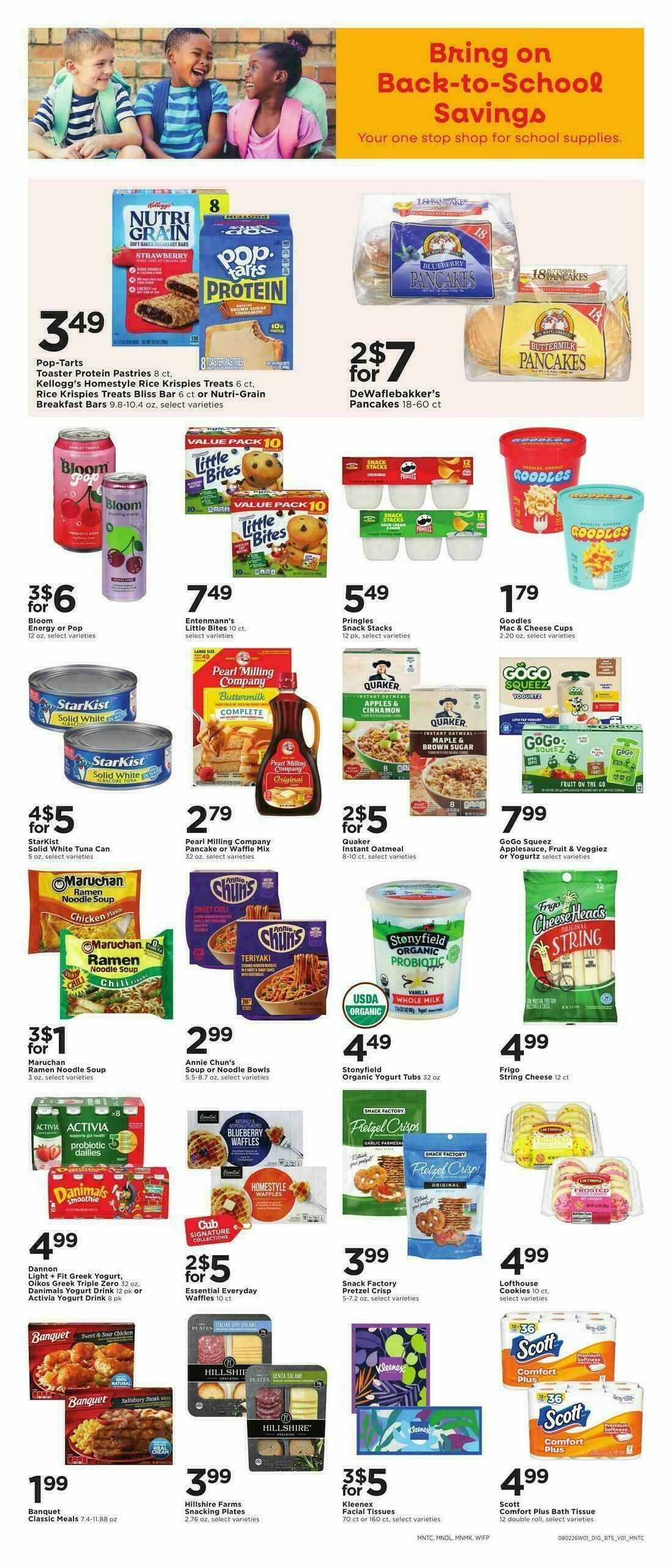 Cub Foods Weekly Ad from August 2