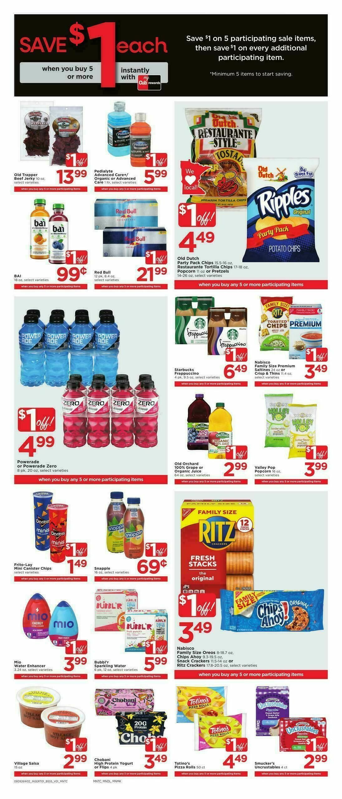 Cub Foods Weekly Ad from August 9