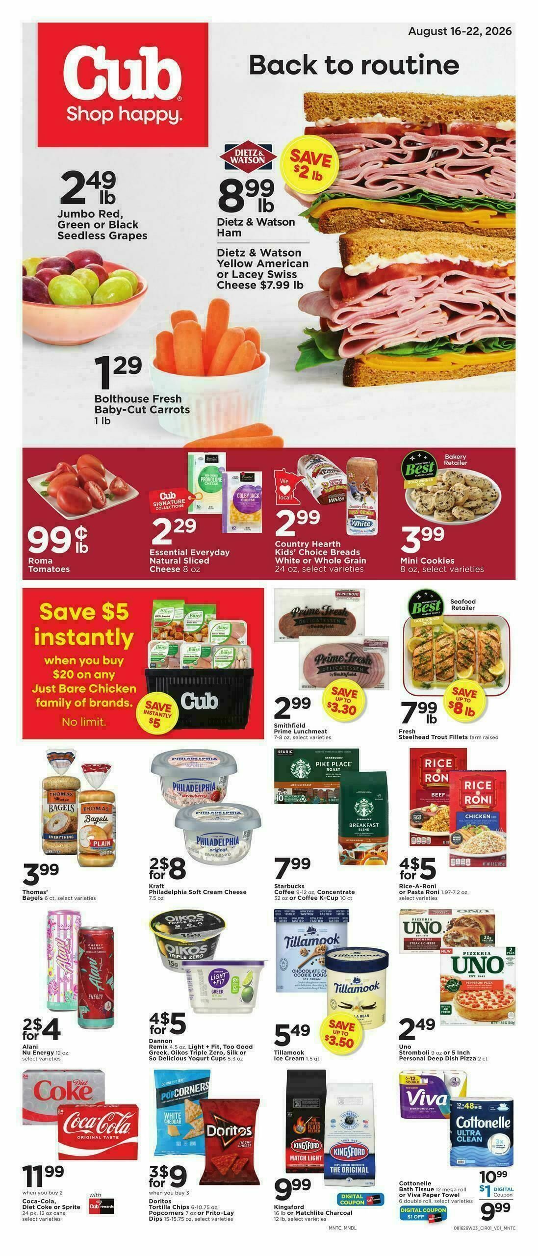 Cub Foods Weekly Ad from August 16