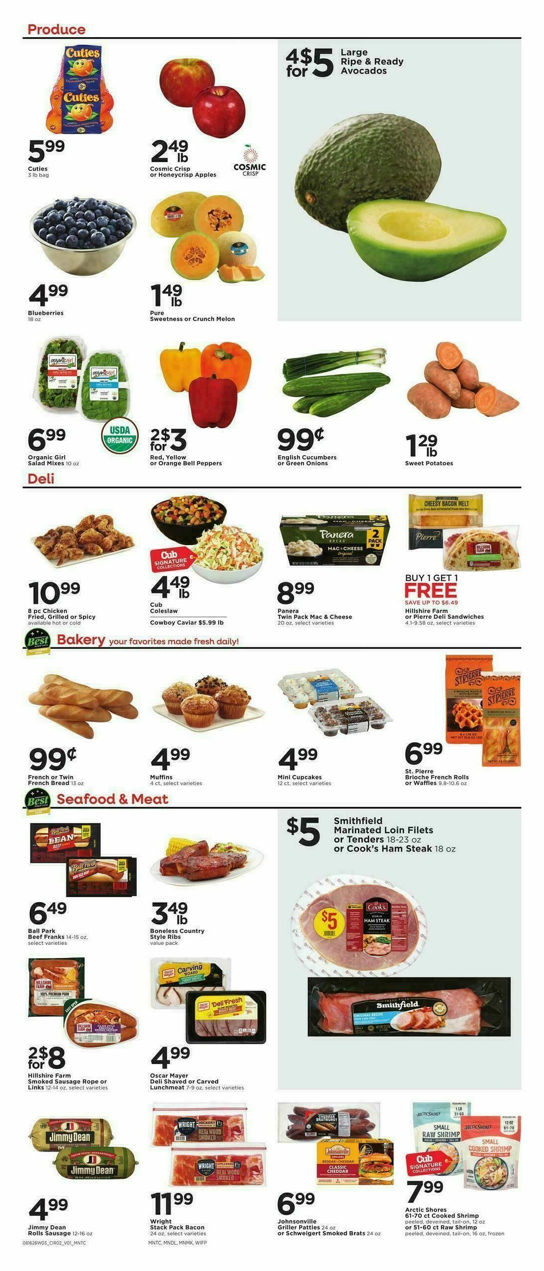 Cub Foods Weekly Ad from August 16
