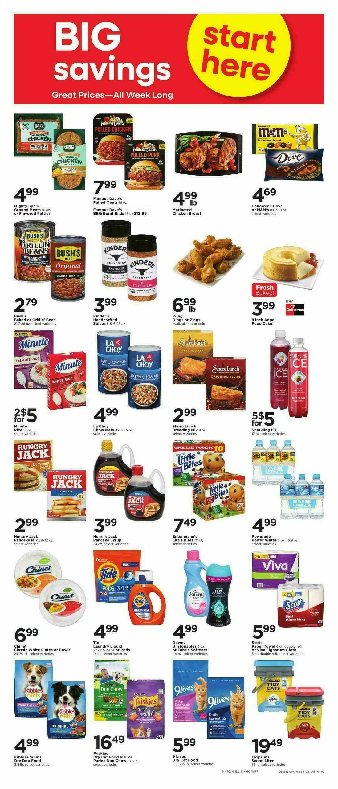 Cub Foods Weekly Ad from August 23