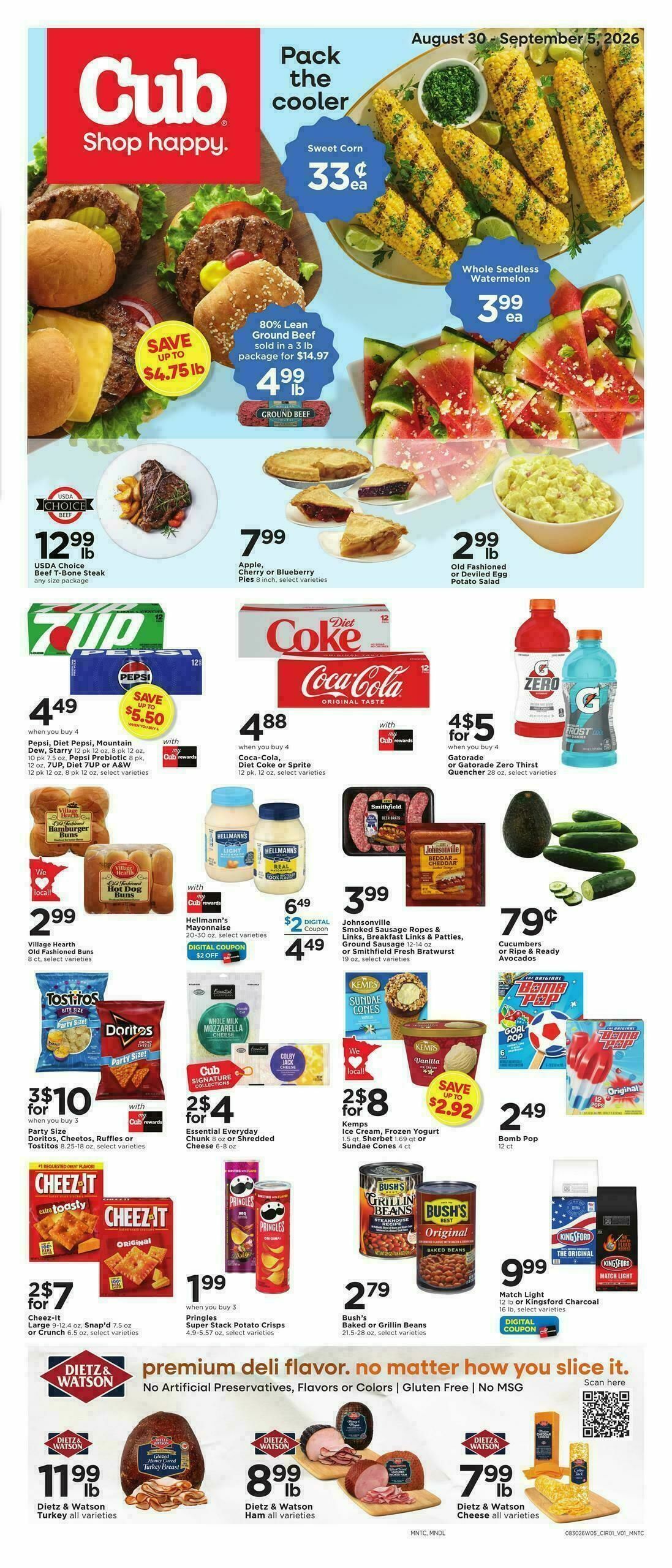 Cub Foods Weekly Ad from August 30
