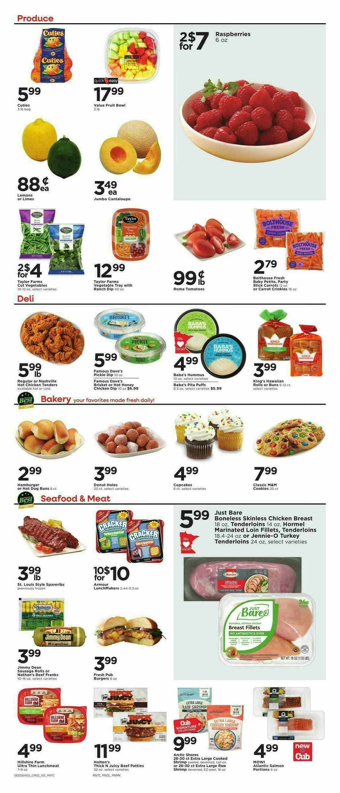 Cub Foods Weekly Ad from August 30