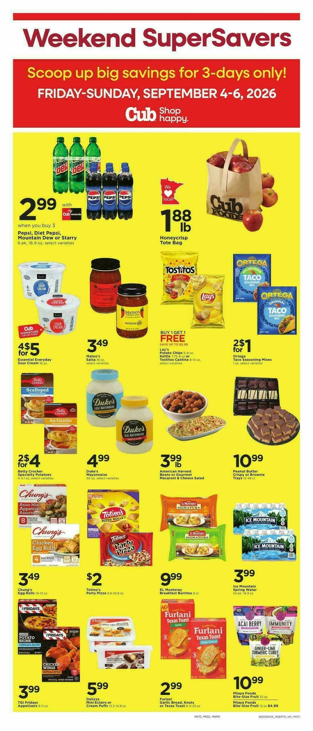 Cub Foods Weekly Ad from August 30