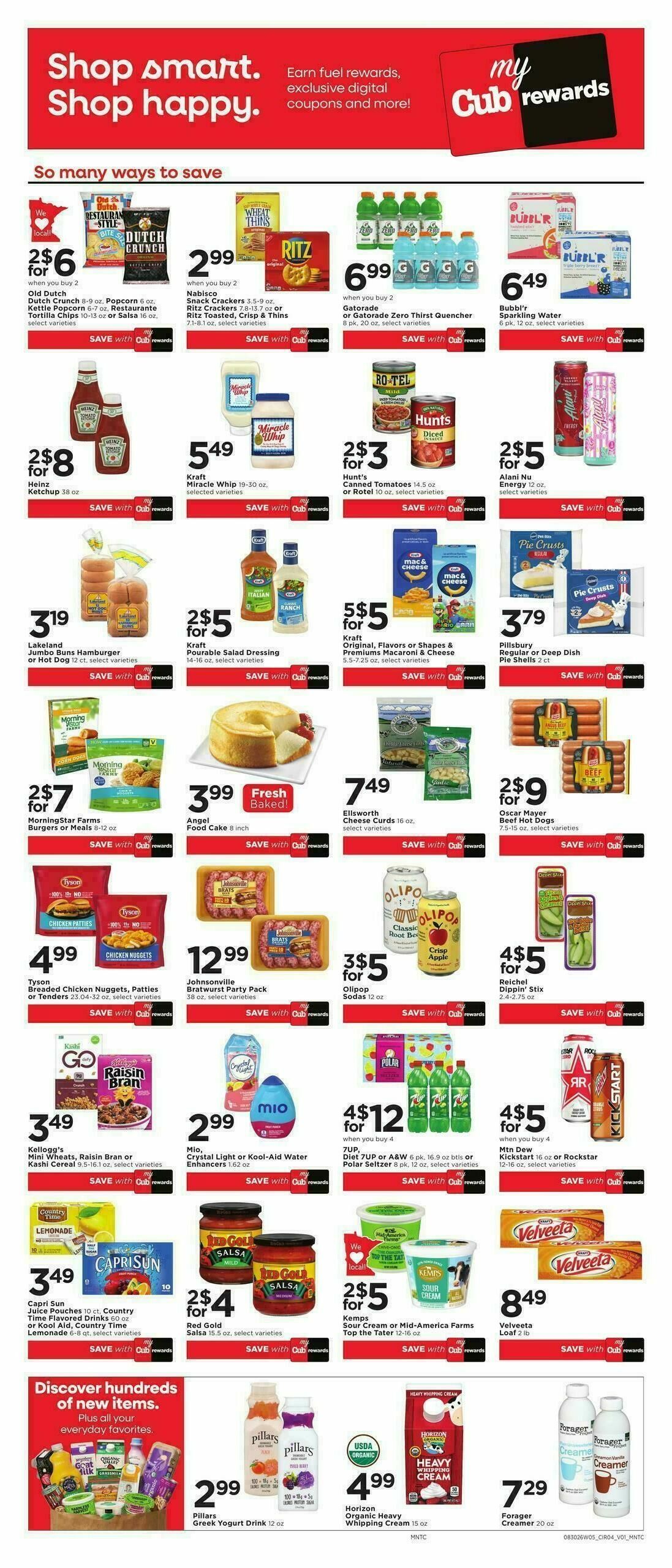 Cub Foods Weekly Ad from August 30