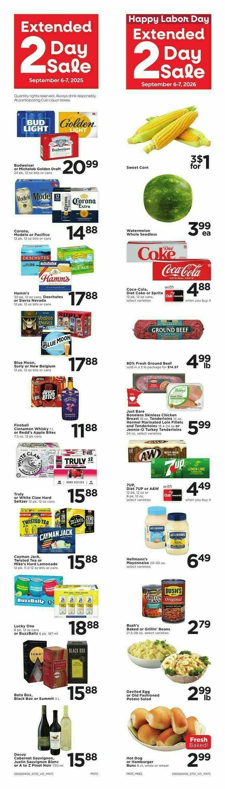 Cub Foods Weekly Ad from September 6