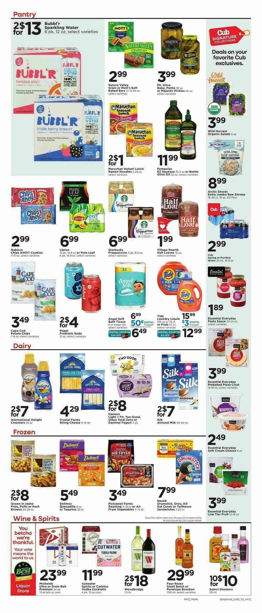 Cub Foods Weekly Ad from September 6