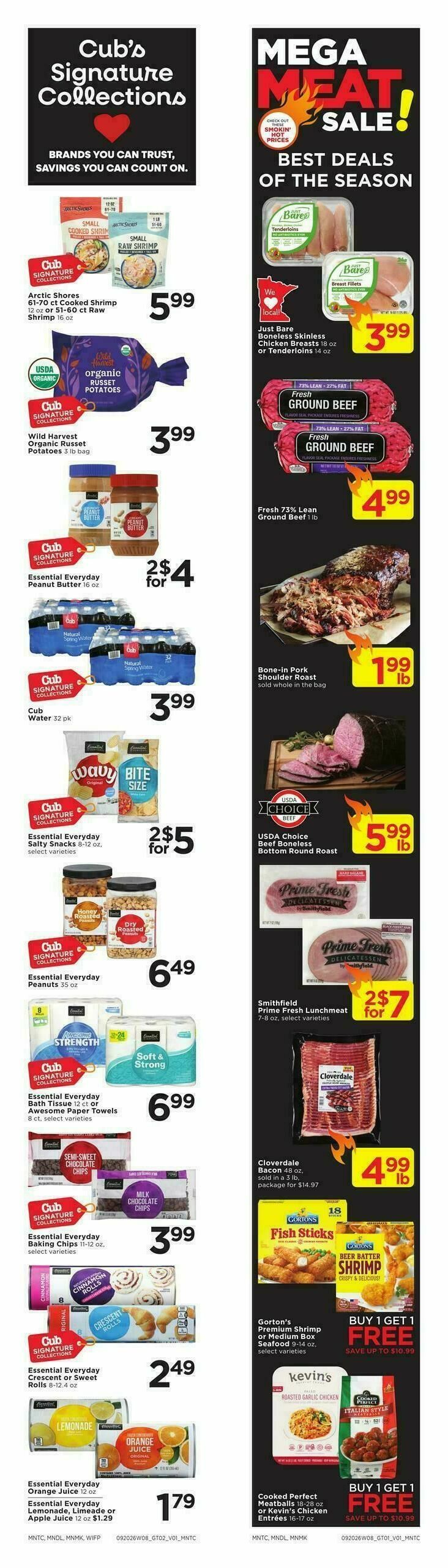 Cub Foods Weekly Ad from September 20