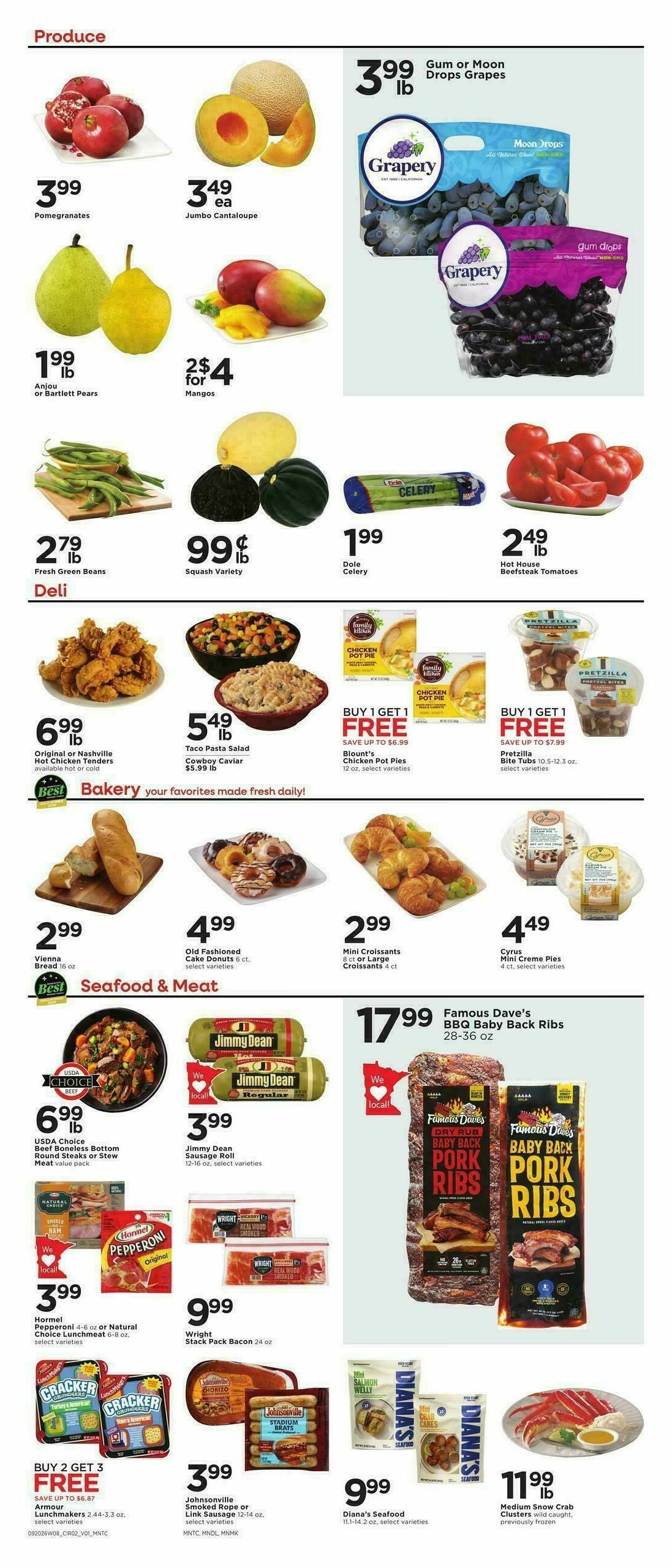 Cub Foods Weekly Ad from September 20
