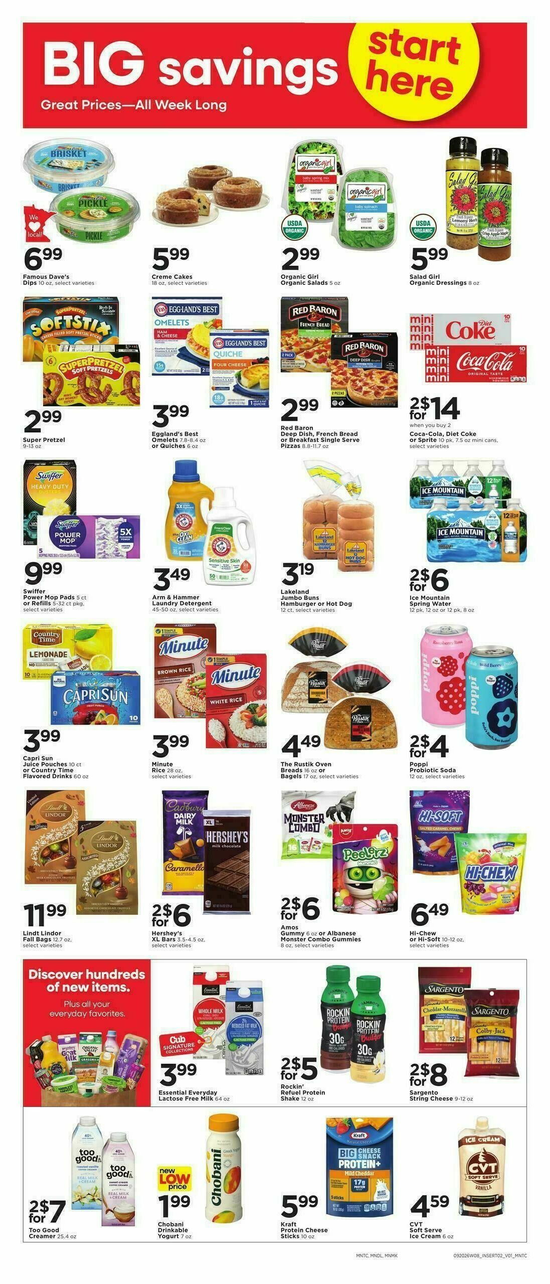 Cub Foods Weekly Ad from September 20