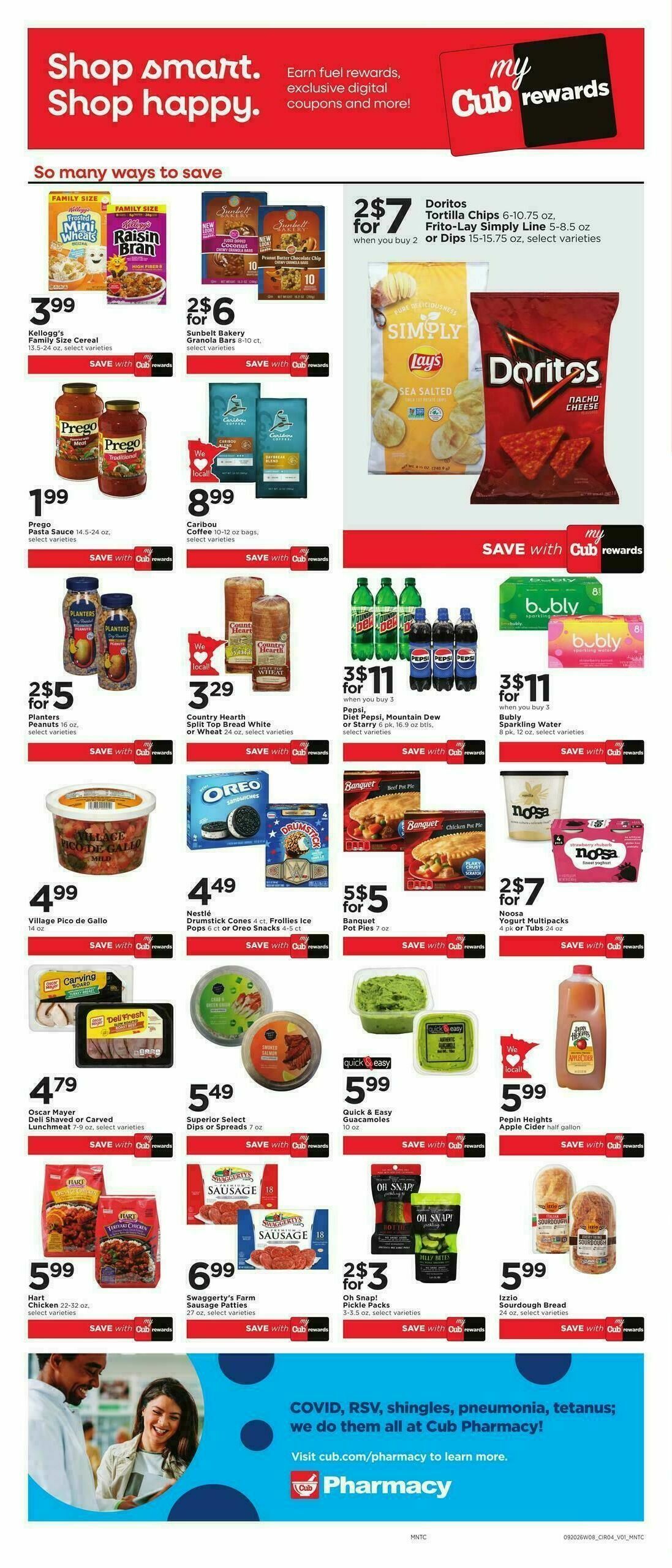Cub Foods Weekly Ad from September 20
