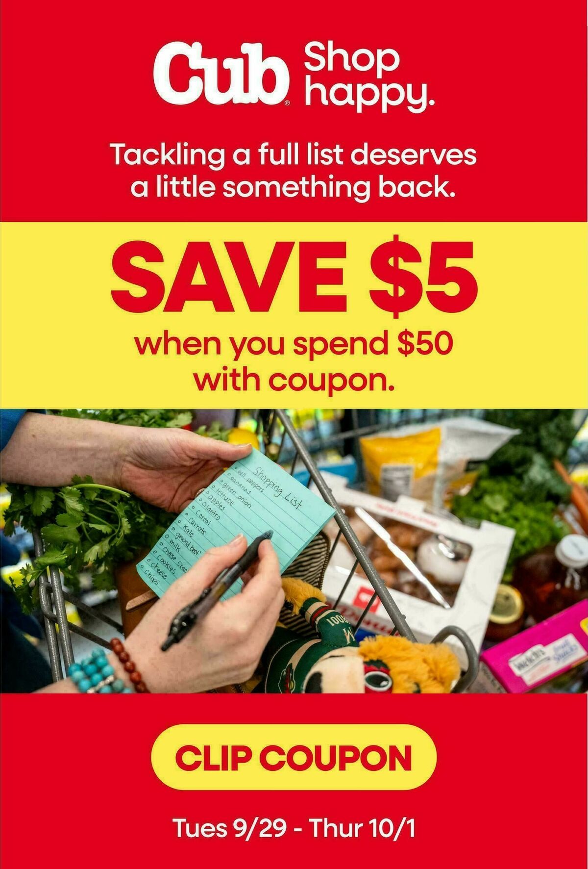 Cub Foods Weekly Ad from September 27