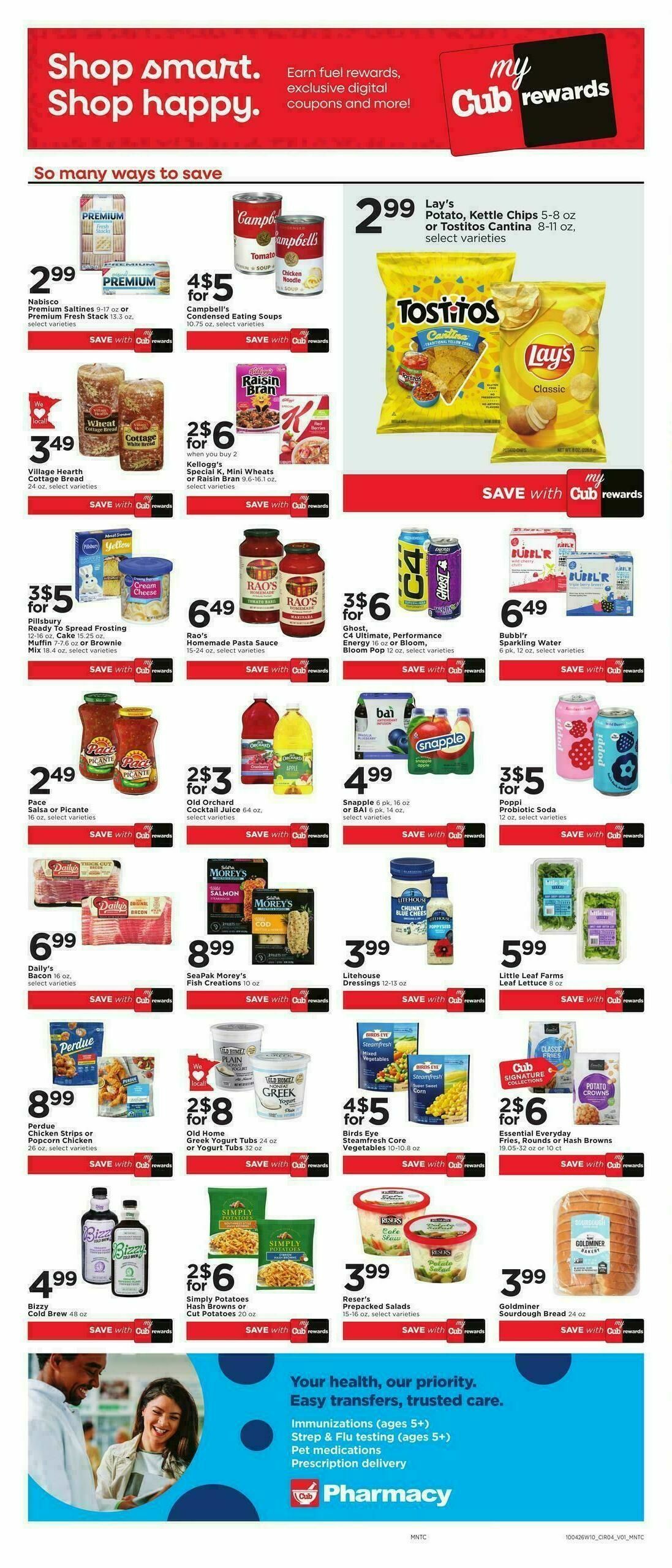 Cub Foods Weekly Ad from October 4