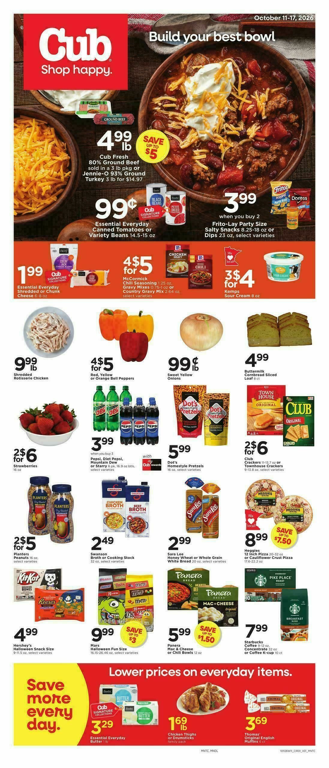 Cub Foods Weekly Ad from October 11