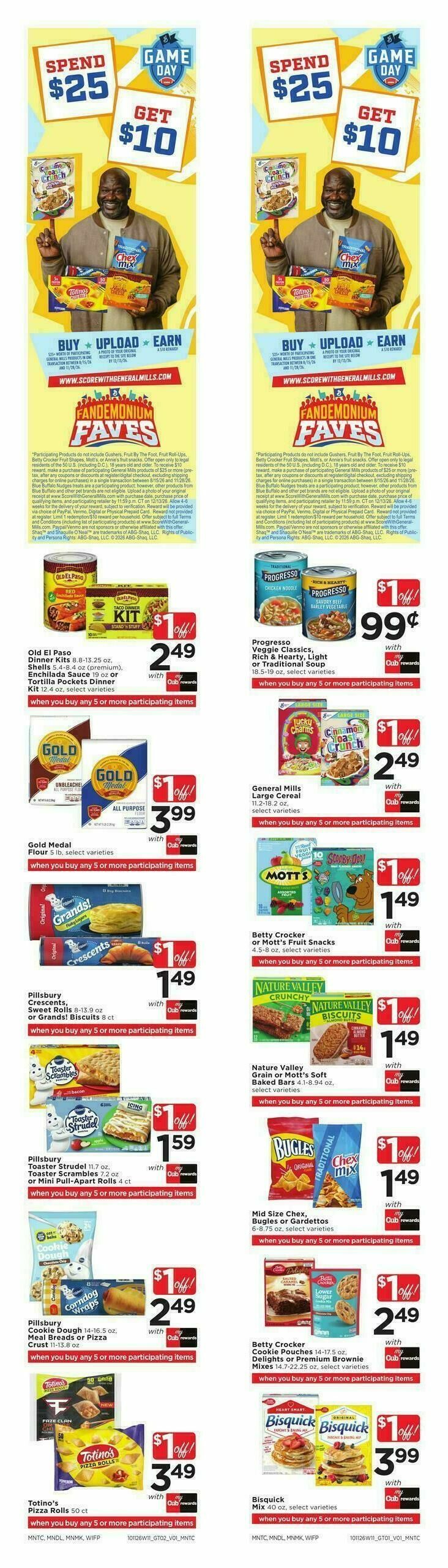 Cub Foods Weekly Ad from October 11