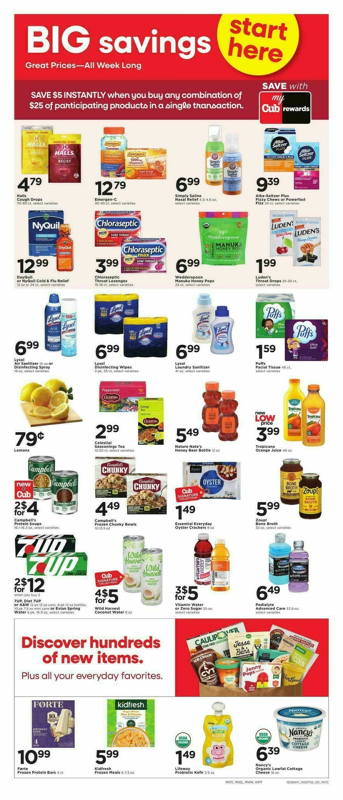 Cub Foods Weekly Ad from October 11