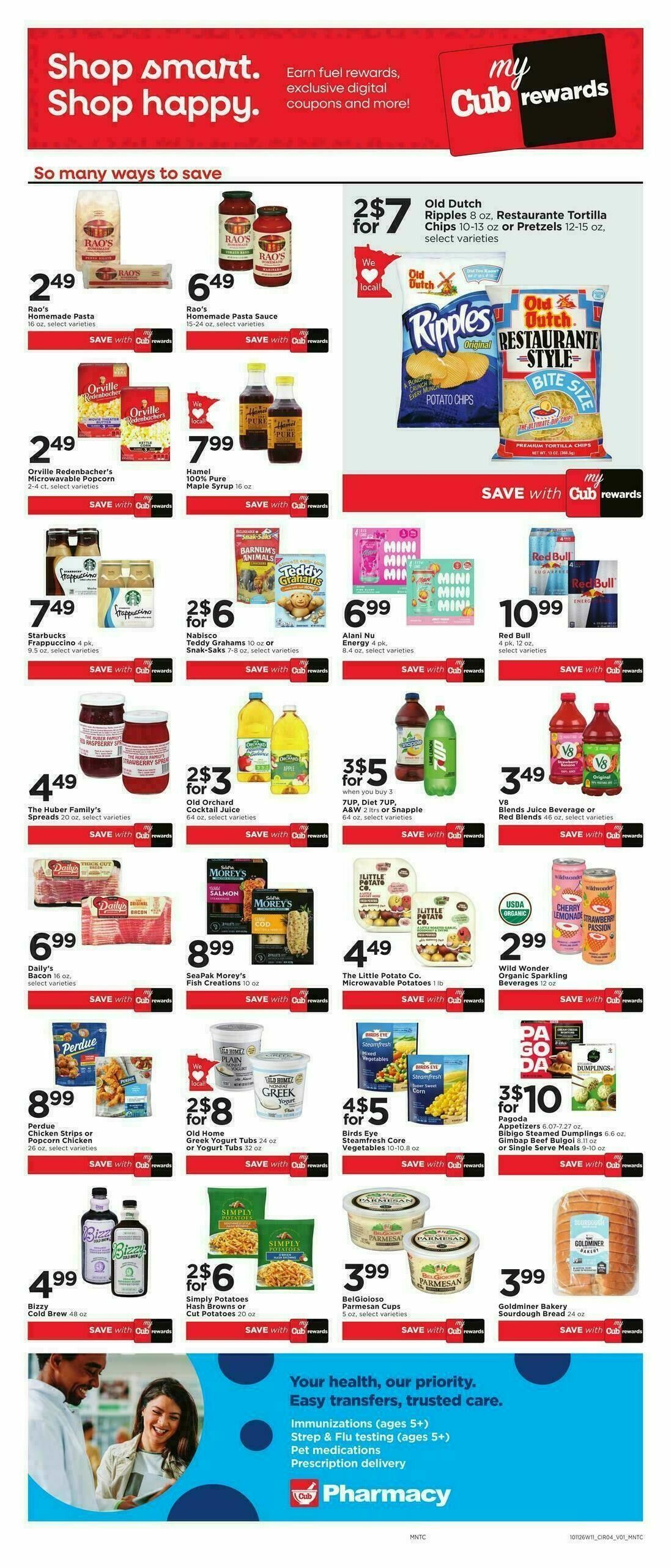 Cub Foods Weekly Ad from October 11