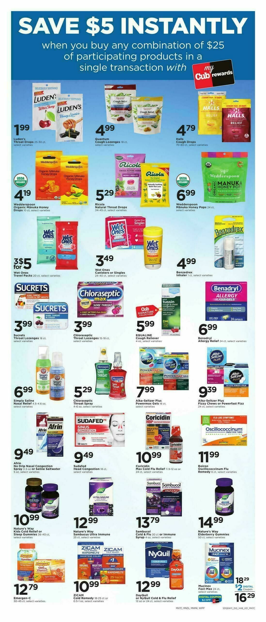 Cub Foods Weekly Ad from October 11