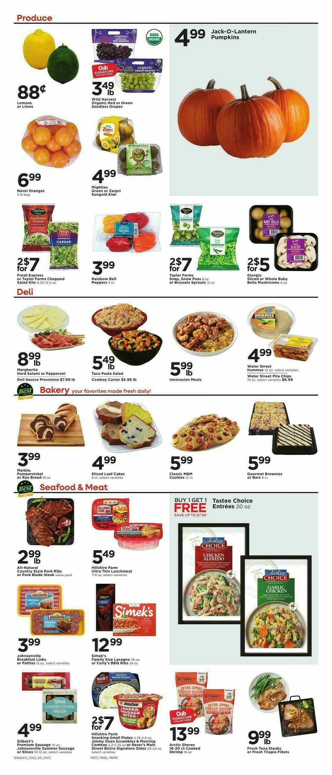 Cub Foods Weekly Ad from October 18