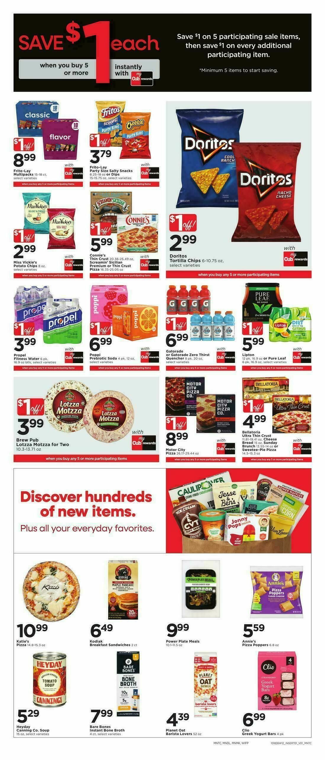 Cub Foods Weekly Ad from October 18