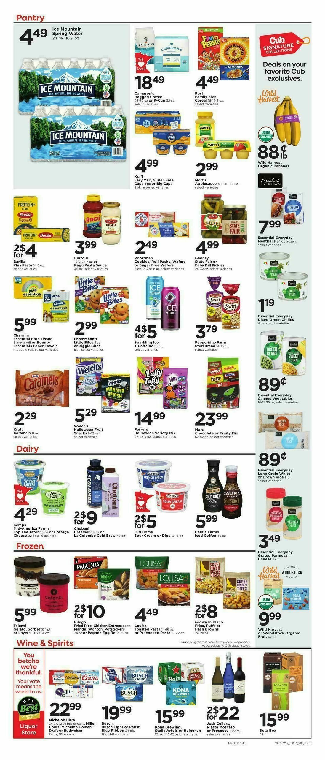 Cub Foods Weekly Ad from October 18