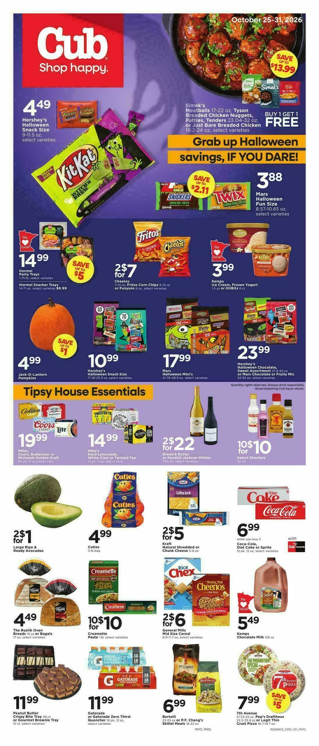 Cub Foods Weekly Ad from October 25
