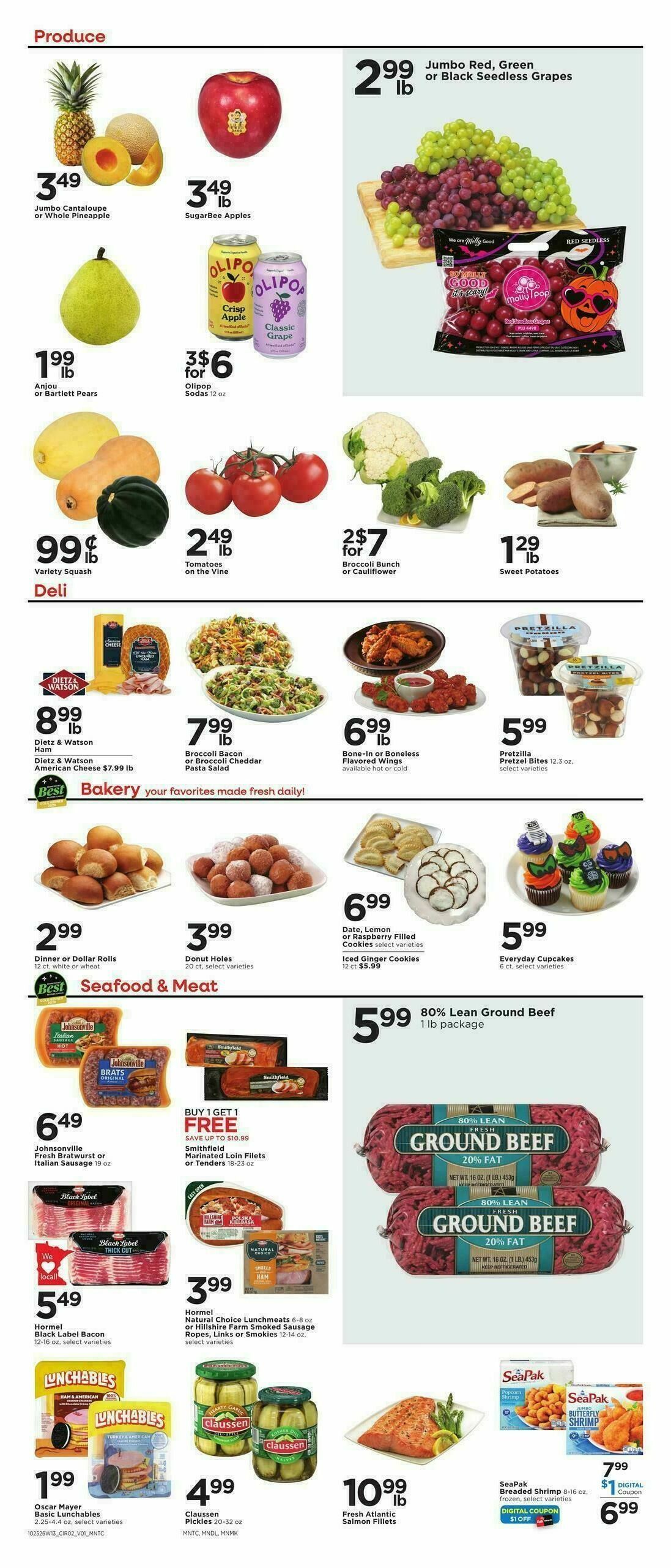 Cub Foods Weekly Ad from October 25