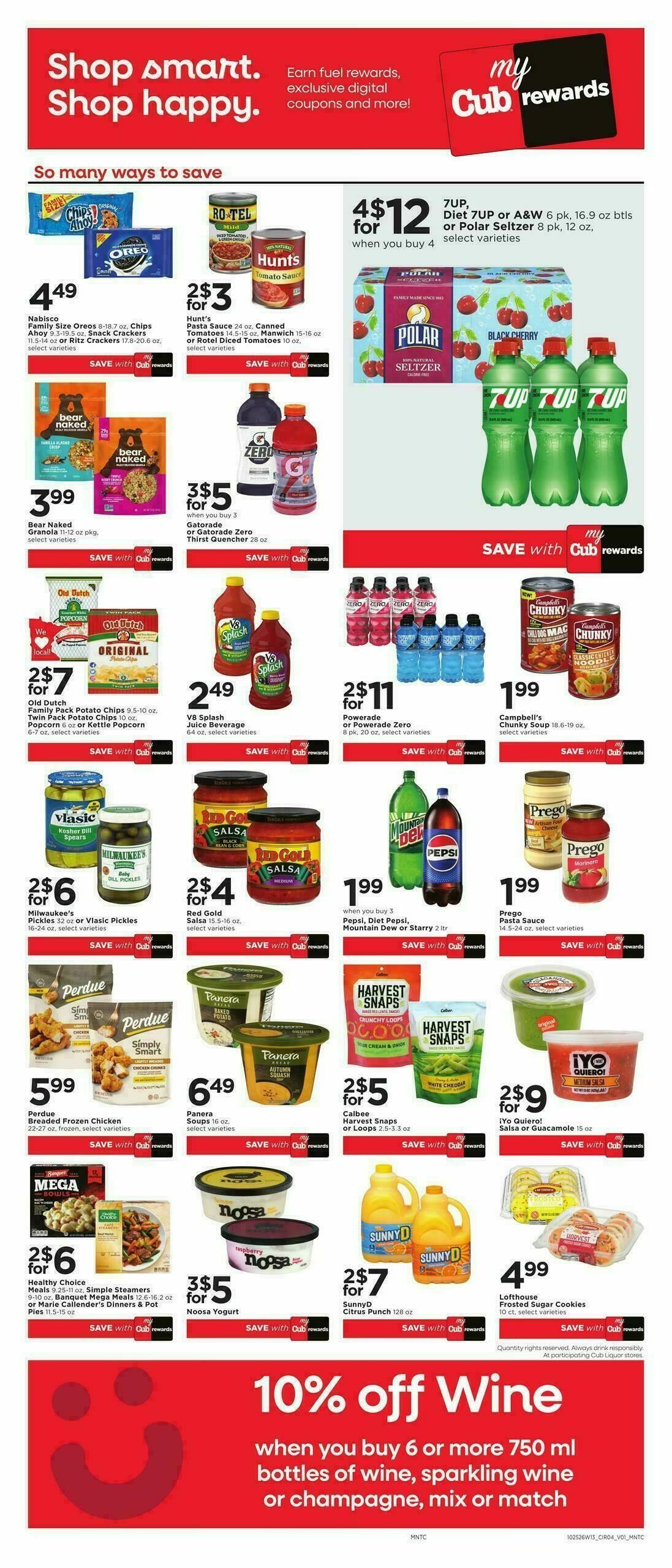 Cub Foods Weekly Ad from October 25