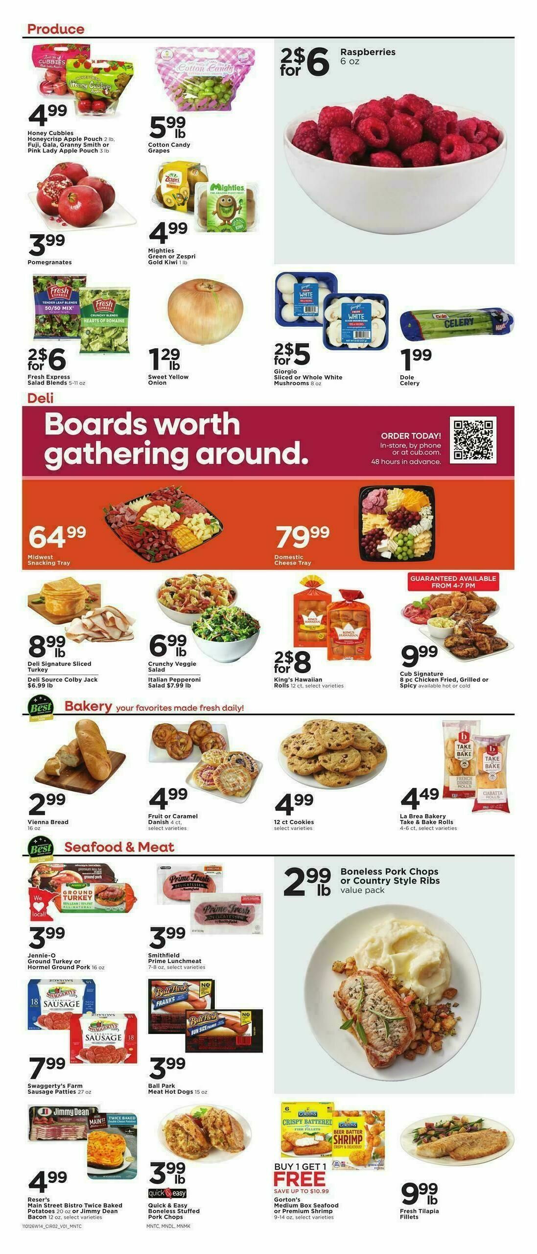 Cub Foods Weekly Ad from November 1