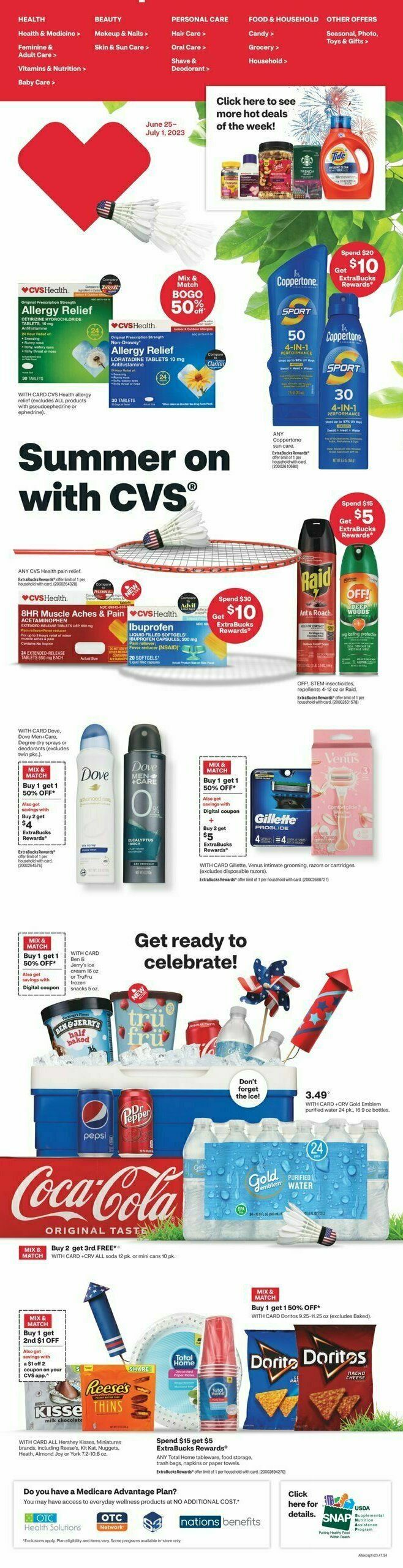 CVS Pharmacy Weekly Ad from June 25